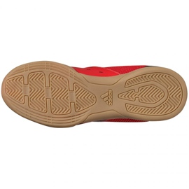 Botas de fútbol adidas Predator Freak.4 In Jr FY6329 rojo naranjas y tintos 4