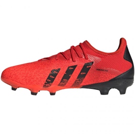Botas de fútbol adidas Predator Freak.3 L Fg M FY6289 multicolor naranjas y tintos 1