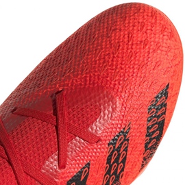 Botas de fútbol adidas Predator Freak.3 L Fg M FY6289 multicolor naranjas y tintos 3