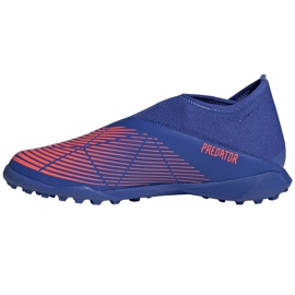 Adidas Predator Edge.3 Ll Tf J Jr GX2636 zapatos púrpura azul 1