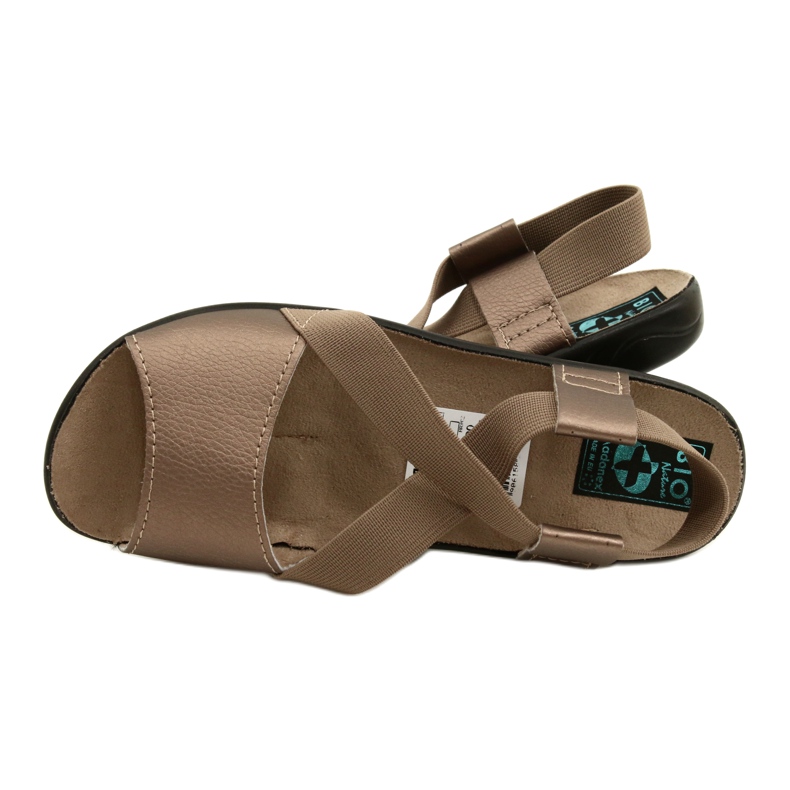 Sandalias mujer cómodas Adanex SAK36 27190 marrón 5