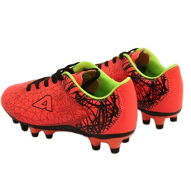 American Club Tacos deportivos para hombre American 160701 naranja negro 4
