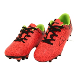 American Club Tacos deportivos para hombre American 160701 naranja negro 2