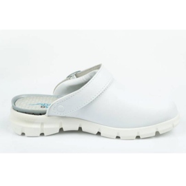 Abeba W 57310 calzado médico zuecos zapatillas blanco 3