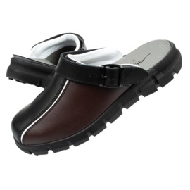 Abeba 57315 calzado médico zuecos marrón 1