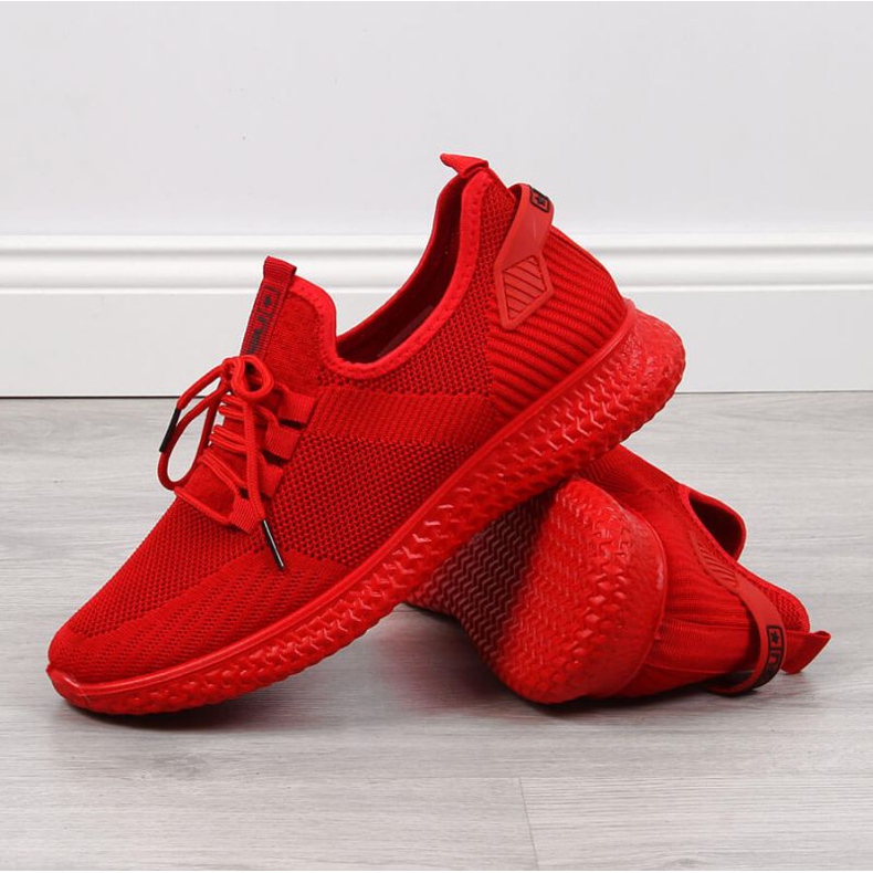 Deportivas textiles News M EVE266B rojo 2