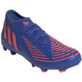Botas de fútbol Adidas Predator Edge.2 Fg M GW2270 azul azules y azul marino 3