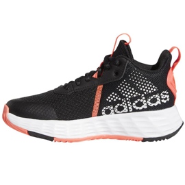 Adidas OwnTheGame 2.0 Jr GZ0619 zapatilla de baloncesto negro negro 1