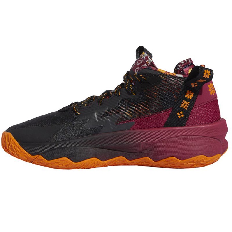 Zapatilla de baloncesto Adidas Dame 8 Jr GW3862 multicolor negro 1