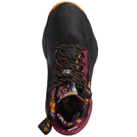 Zapatilla de baloncesto Adidas Dame 8 Jr GW3862 multicolor negro 2