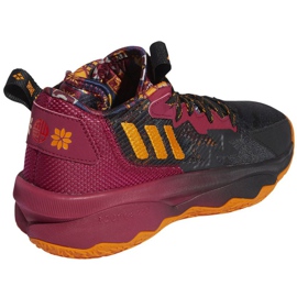 Zapatilla de baloncesto Adidas Dame 8 Jr GW3862 multicolor negro 5
