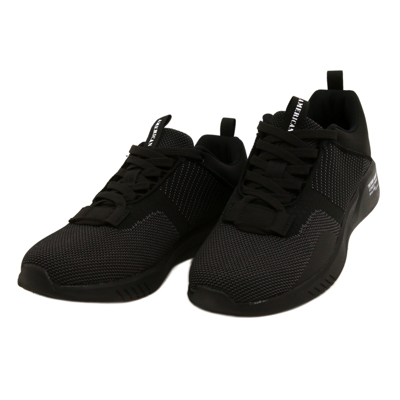 Zapatillas Deportivas American Club Hombre RH80/22 Negro 3