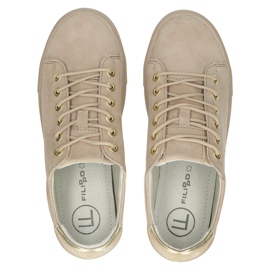 Creepers cuero beige Filippo DP3533 4