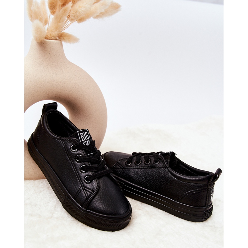 Deportivas de Piel Big Star JJ374025 Negro 2 Deportivas de Piel Big Star JJ374025 Negro 2