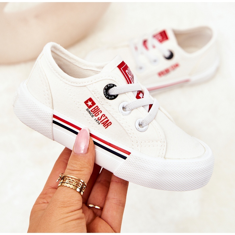 Zapatillas sin cordones Big Star JJ374165 blancas blanco blanco