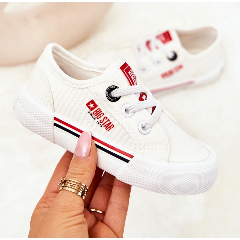 Zapatillas sin cordones Big Star JJ374165 blancas blanco blanco 1