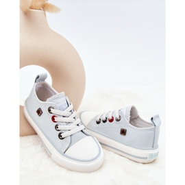 Zapatillas Infantiles Clásicas Bajas Big Star HH374094 Azul 1