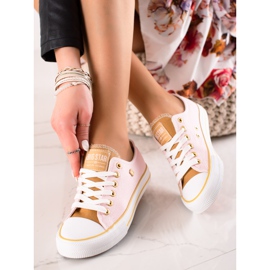 Zapatillas deportivas Big Star para mujer HH274455 rosa 1