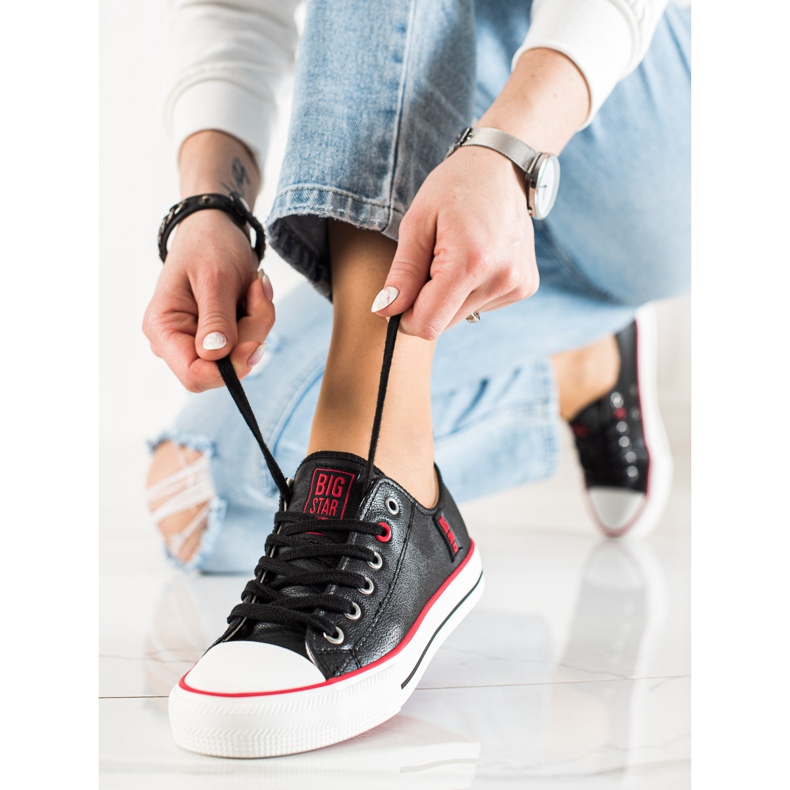 Zapatillas Big Star para mujer JJ274129 negro 1