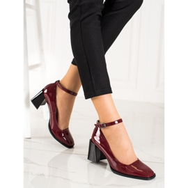 Zapatos de salón con hebilla La.Fi rojo 1