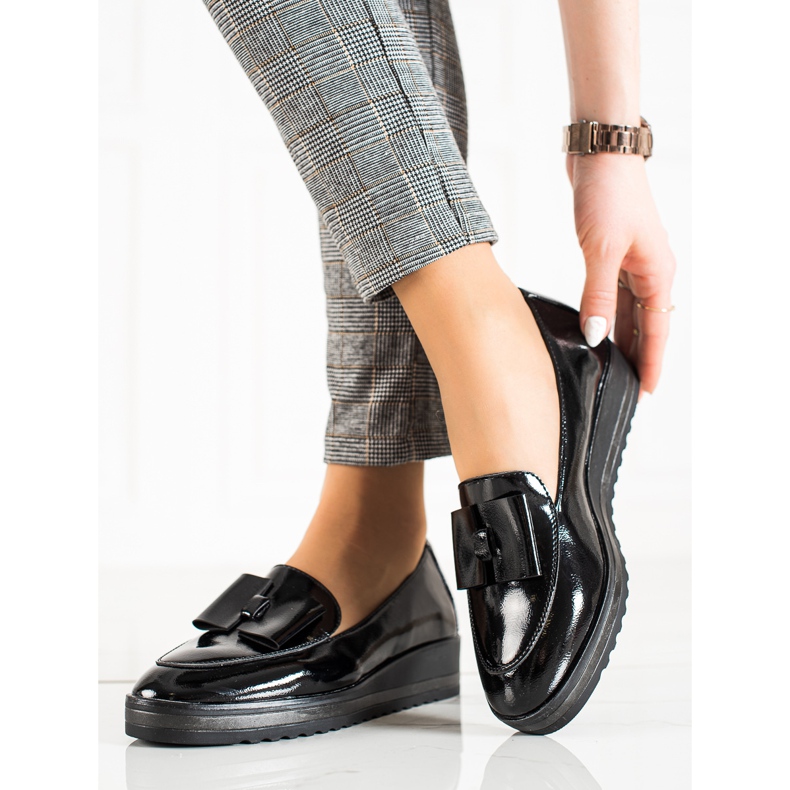 W. Potocki Zapatos Mocasines En Paltform Potocki negro 1 W. Potocki Zapatos Mocasines En Paltform Potocki negro 1