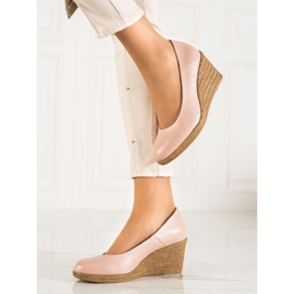W. Potocki Zapatos De Salón Clásicos Con Cuña Potocki beige 2