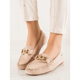 Goodin Mocasines Clásicos Con Adorno beige 2