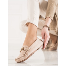 Goodin Mocasines Clásicos Con Adorno beige 1