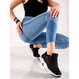 TRENDI Calzado deportivo Zapatillas negro 2