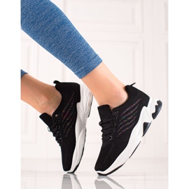 TRENDI Calzado deportivo Zapatillas negro 1