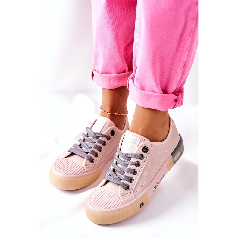 Deportivas Mujer Piel Big Star II274133 Rosa rosado 1