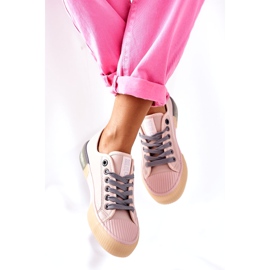 Deportivas Mujer Piel Big Star II274133 Rosa rosado 4