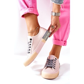 Deportivas Mujer Piel Big Star II274133 Rosa rosado 2