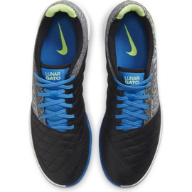 Nike Lunargato Ii Ic M 580456-143 zapatos de fútbol negro negro 4
