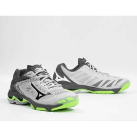 Zapatillas de voleibol Mizuno Wave Lightning Z5 M V1GA190037 gris tonos de gris 2