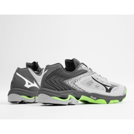 Zapatillas de voleibol Mizuno Wave Lightning Z5 M V1GA190037 gris sombras de grey 3
