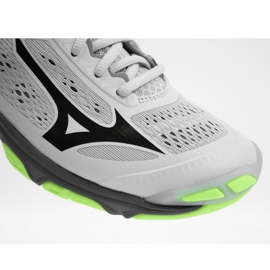 Zapatillas de voleibol Mizuno Wave Lightning Z5 M V1GA190037 gris sombras de grey 5