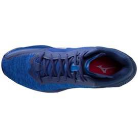 Zapatillas de balonmano Mizuno Wave Stealth Neo Mid M X1GA200520 azul azul 3