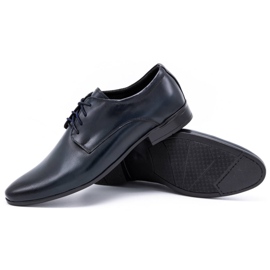 Olivier Zapatos de vestir hombre 271T9LU azul marino 3