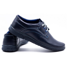 Olivier 240LU zapatos casuales de hombre azul marino 4