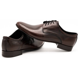 Olivier Zapatos formales de hombre 271T9LU kabir marrón negro 6