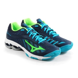 Zapatillas de voleibol Mizuno Wave Lightning Z4 036 M HS-TNK-000011221 azul marino azul marino 3