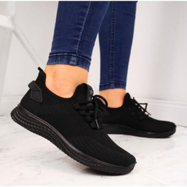 NEWS Novedad W EVE268 zapatillas deportivas negro 2