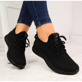 NEWS Novedad W EVE268 zapatillas deportivas negro 5
