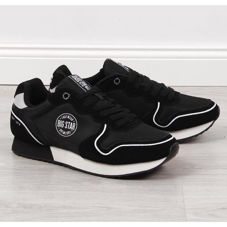 Negro Big Star M JJ174140 zapatillas deportivas 1