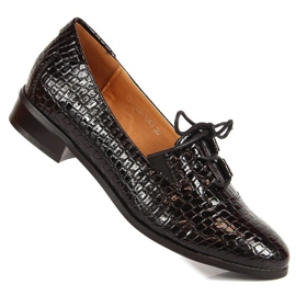 Zapatos lacados W.POTOCKI W WOL47A negro 1