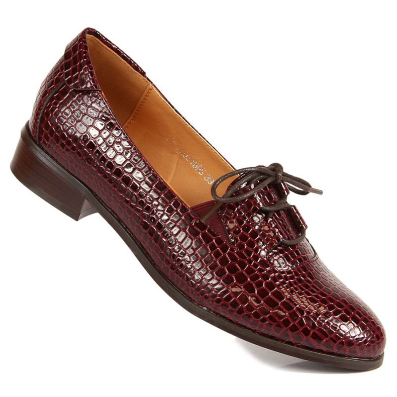 Zapatos lacados W.POTOCKI W WOL47B marrón multicolor 1