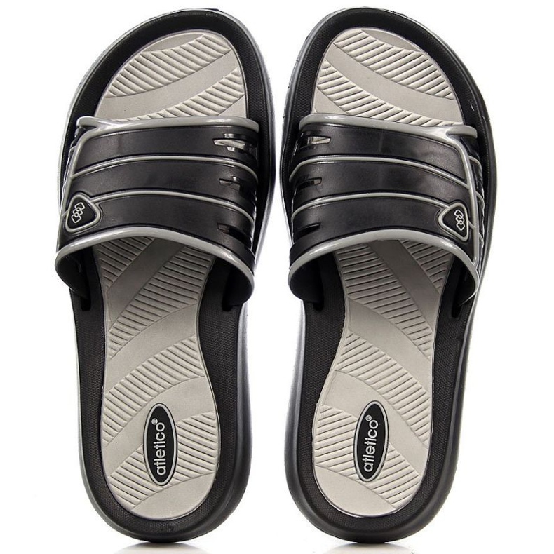 Zapatillas Atletico M ATC204A caucho negro 1 Zapatillas Atletico M ATC204A caucho negro 1