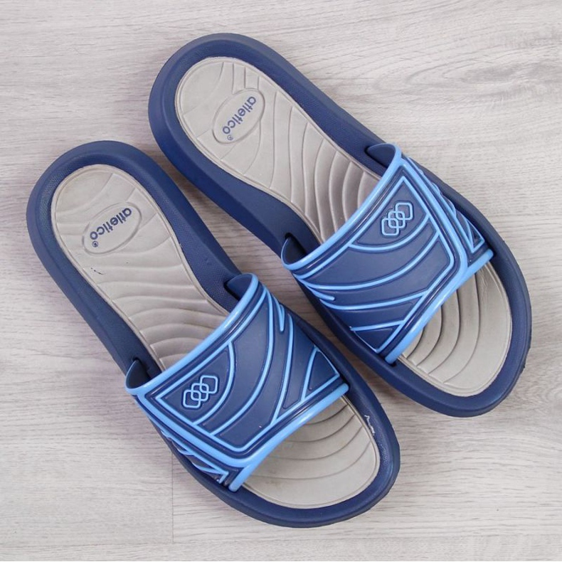 Chanclas piscina Atletico M ATC207B azul marino 1 Chanclas piscina Atletico M ATC207B azul marino 1