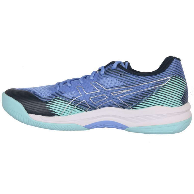 Zapatillas de voleibol Asics Gel-Court Hunter 2 W 1072A065 403 azul azul 1